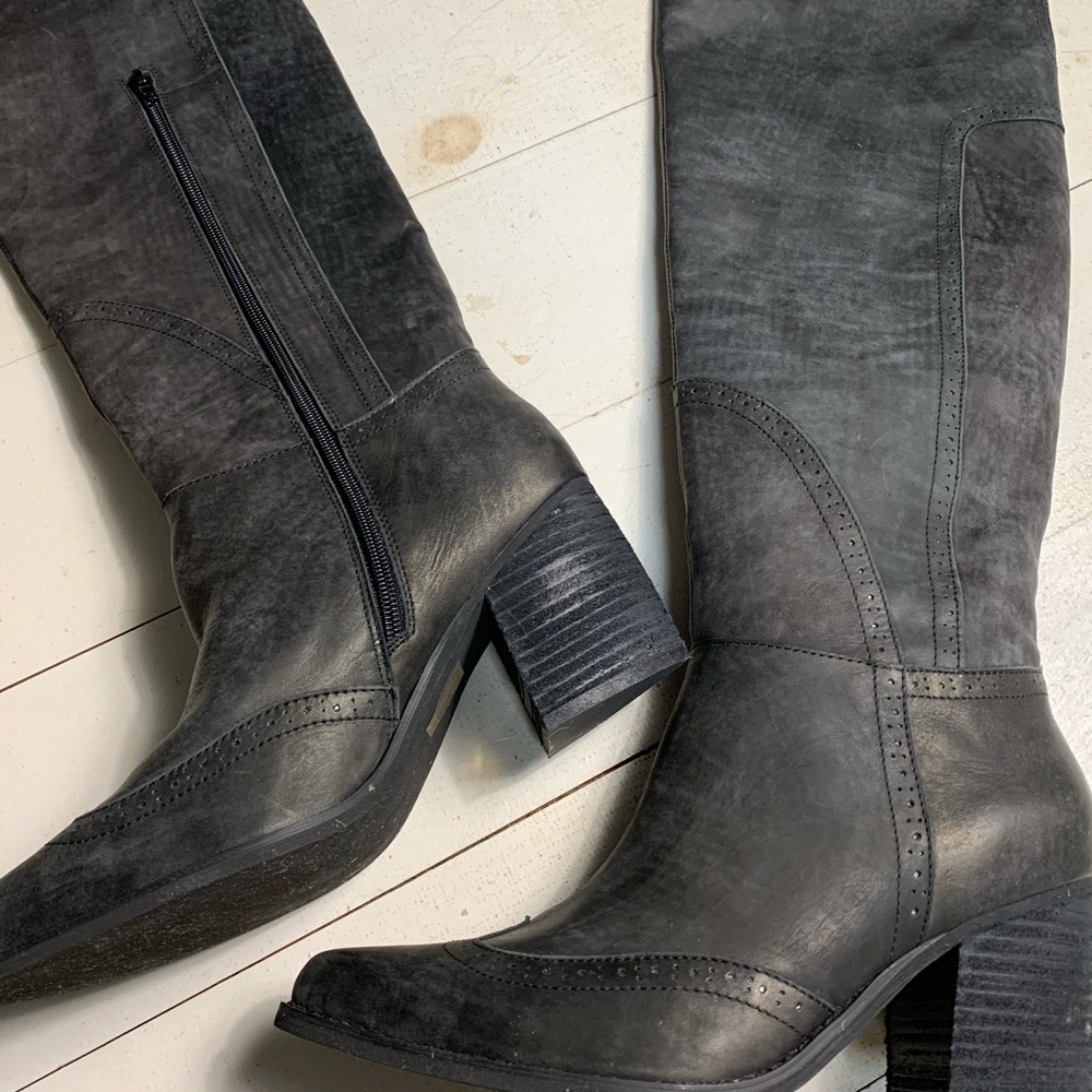 Jeffrey Campbell | Torrent Tall Shaft Western Boot